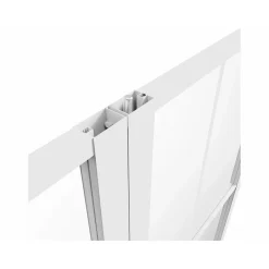 Vente-unique Deur Blok Seroto Wit - L 83cm X B 3.5cm X H 204cm