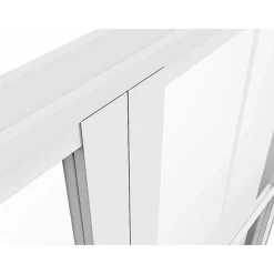 Vente-unique Deur Blok Seroto Wit - L 83cm X B 3.5cm X H 204cm