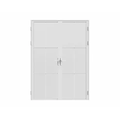 Vente-unique Deur Blok Seroto Wit - L 73cm X B 3.5cm X H 204cm