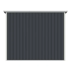 Vente-unique Fietsenberging Niki Antracietgrijs - L 189cm X B 189cm X H 142cm
