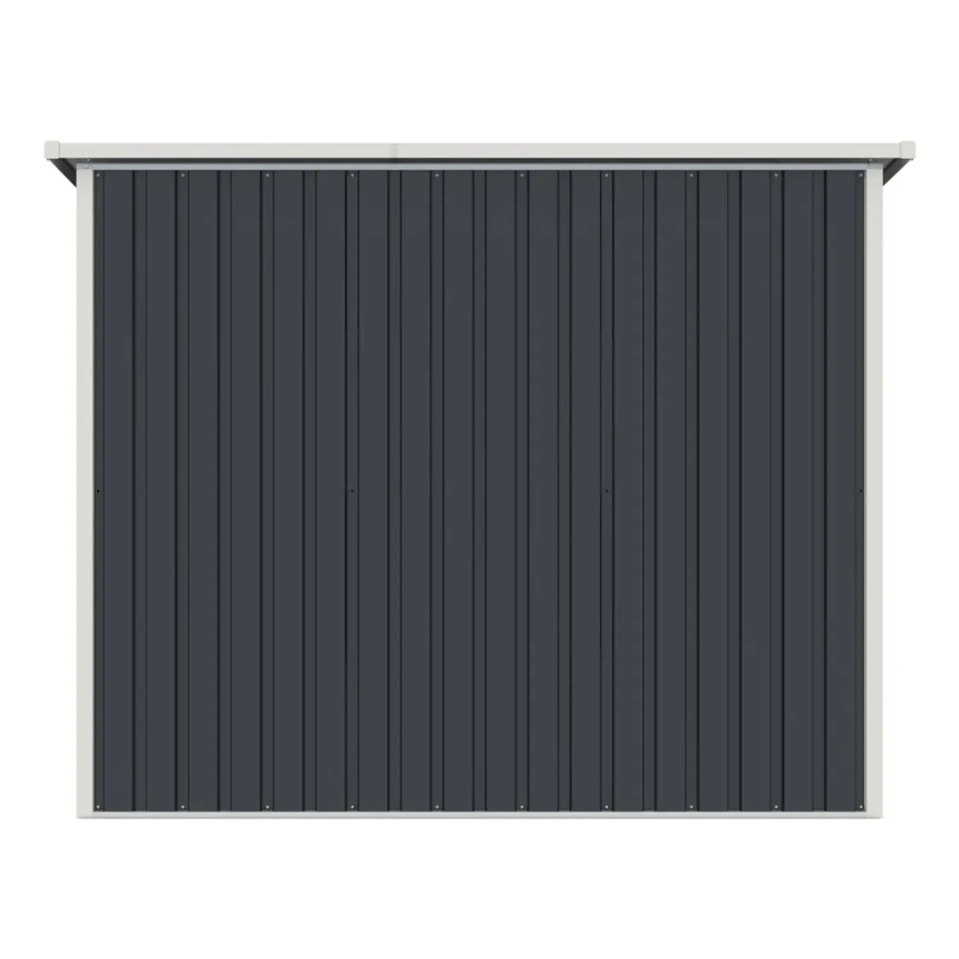 Vente-unique Fietsenberging Niki Antracietgrijs - L 189cm X B 189cm X H 142cm