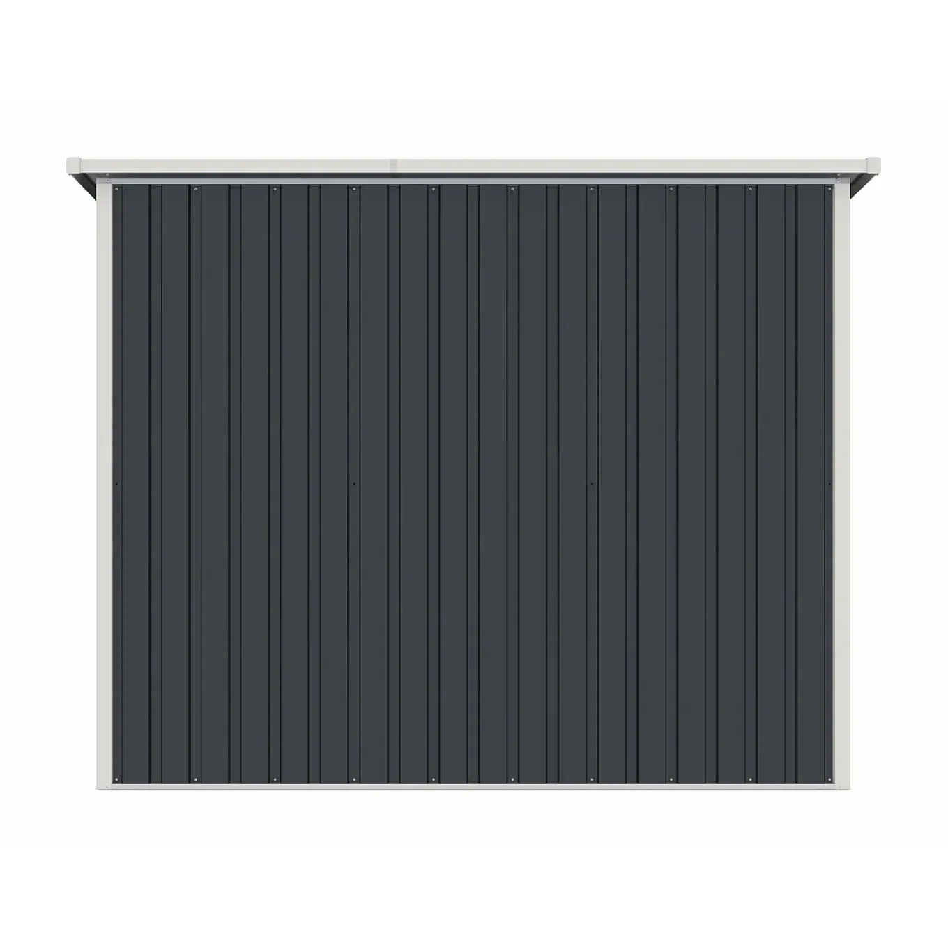 Vente-unique Fietsenberging Niki Antracietgrijs - L 189cm X B 189cm X H 142cm