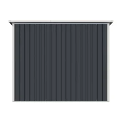 Vente-unique Fietsenberging Niki Antracietgrijs - L 189cm X B 189cm X H 142cm