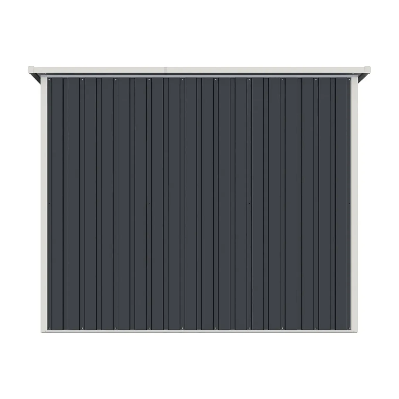 Vente-unique Fietsenberging Niki Antracietgrijs - L 189cm X B 189cm X H 142cm