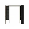 Vente-unique Open Kledingkast Dorian Grijs - L 110cm X B 50cm X H 205cm