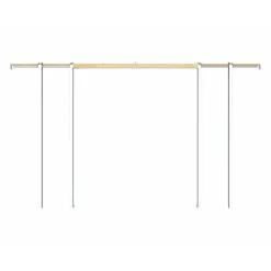 Vente-unique Schuifdeur Artisto Zwart - L 83cm X B 4cm X H 205cm