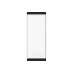Vente-unique Schuifdeur Toripa Zwart - L 93cm X B 4.5cm X H 210cm