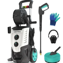 Ventra Hogedrukreiniger Ksc601-2200d – 2200w – 170 Bar – 450 L/h – 10m Slang - Slanghaspel