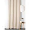 Verduisterend en Isolerend Gordijn - Beige - Plooigordijn - 140 x 260 cm