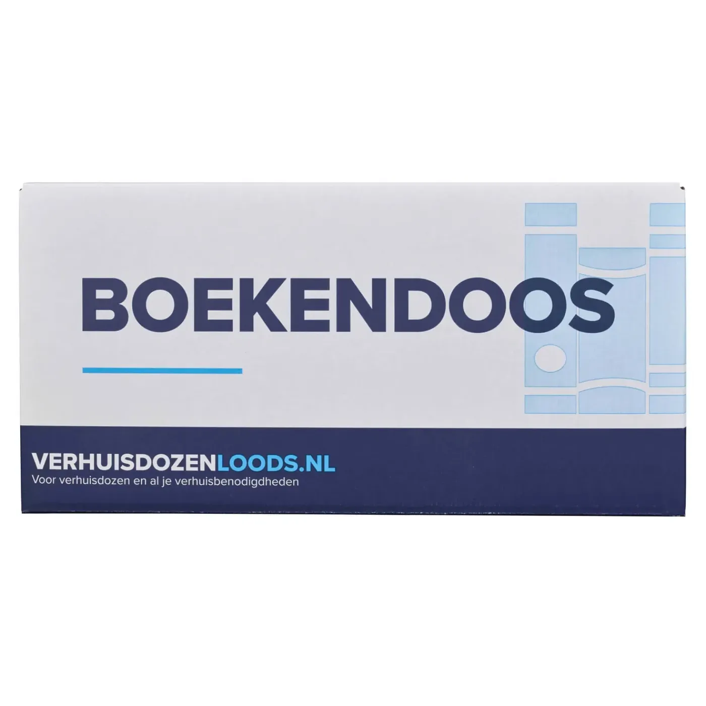 Verhuisservice+ Boekendozen - Zelfsluitend – Extra Sterk - 37l - 10 Stuks