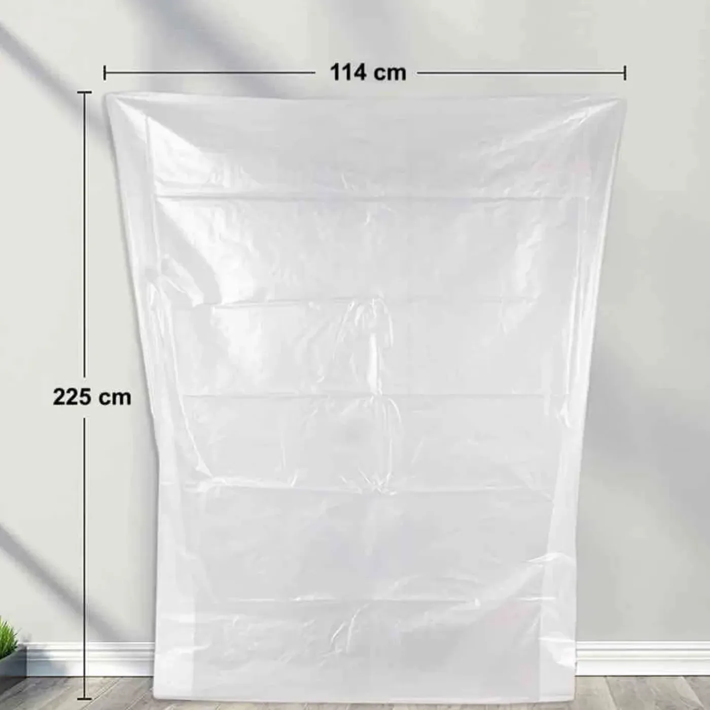 Verhuisservice+ Matrashoes - 1-persoons Matras Hoes - 100my - 114x225cm