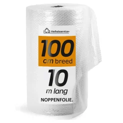 Verhuisservice+ Noppenfolie L - 1m X 10m - Bubble Wrap - Bubbeltjes Plastic