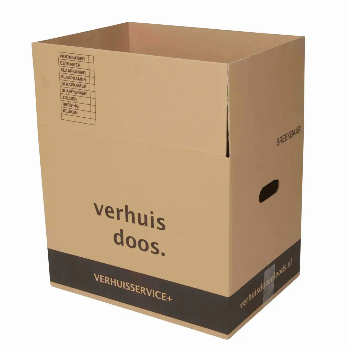 Verhuisservice+ Verhuisdozen - Extra Sterk Karton - 55l - 20 Stuks