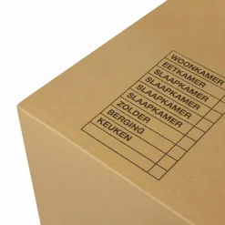 Verhuisservice+ Verhuisdozen - Extra Sterk Karton - 55l - 30 Stuks