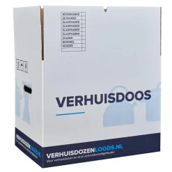 Verhuisservice+ Verhuisdozen - Zelfsluitend - Geen Tape Nodig - 52l - 50 Stuks