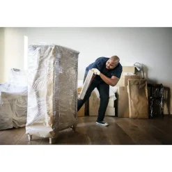 Verhuisservice+ Wikkelfolie / Stretchfolie - Transparant - 50cm X 300m
