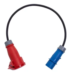 Blaupunkt Verloopkabel draagbare lader CEE rood-blauw