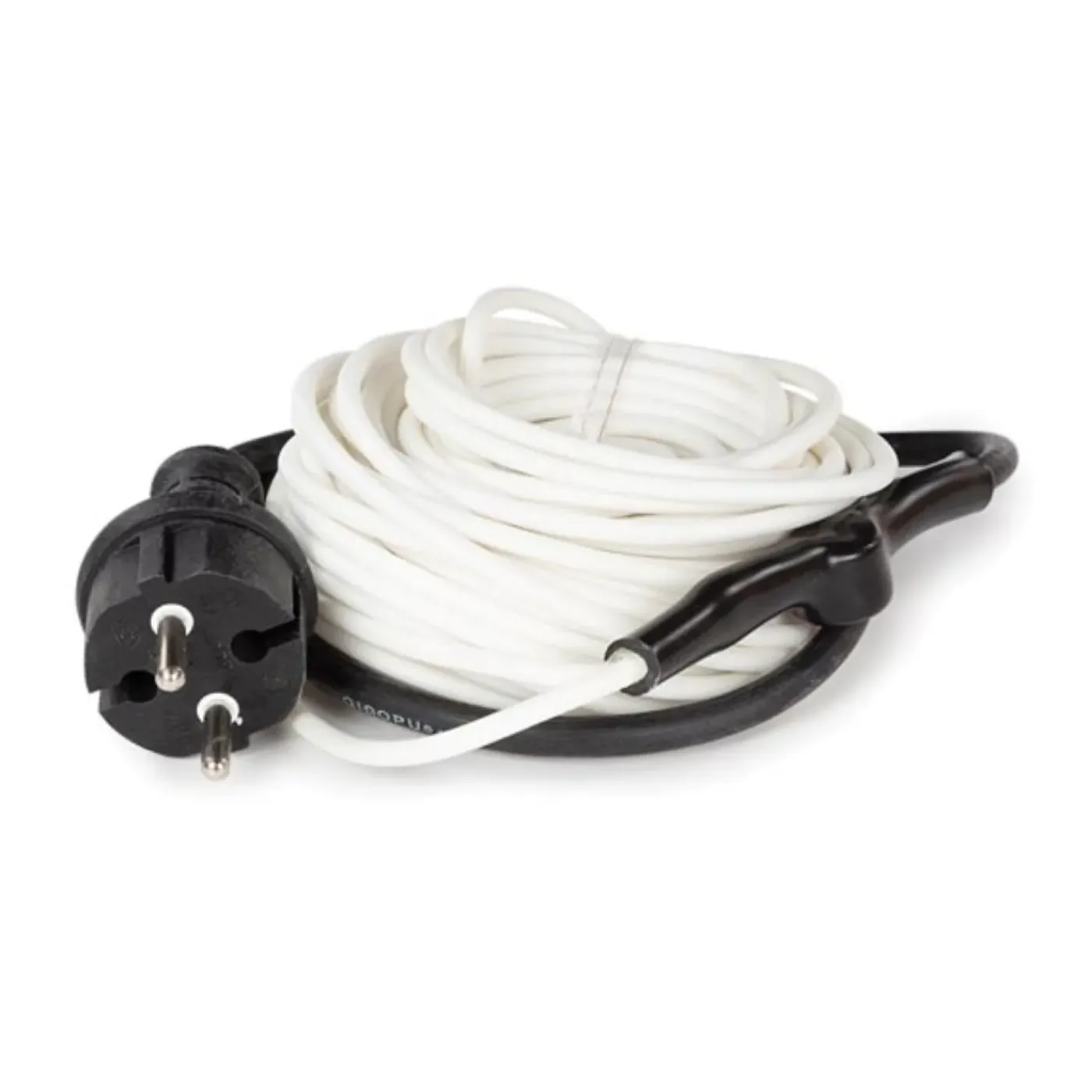 Perel Verwarmingskabel, Thermostaat, Voor Binnen En Buiten, 12 M, Wit, Pe (polyethyleen)