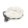 Verwarmingskabel, Voor Binnen En Buiten, 24 M, Wit, Pe (polyethyleen)