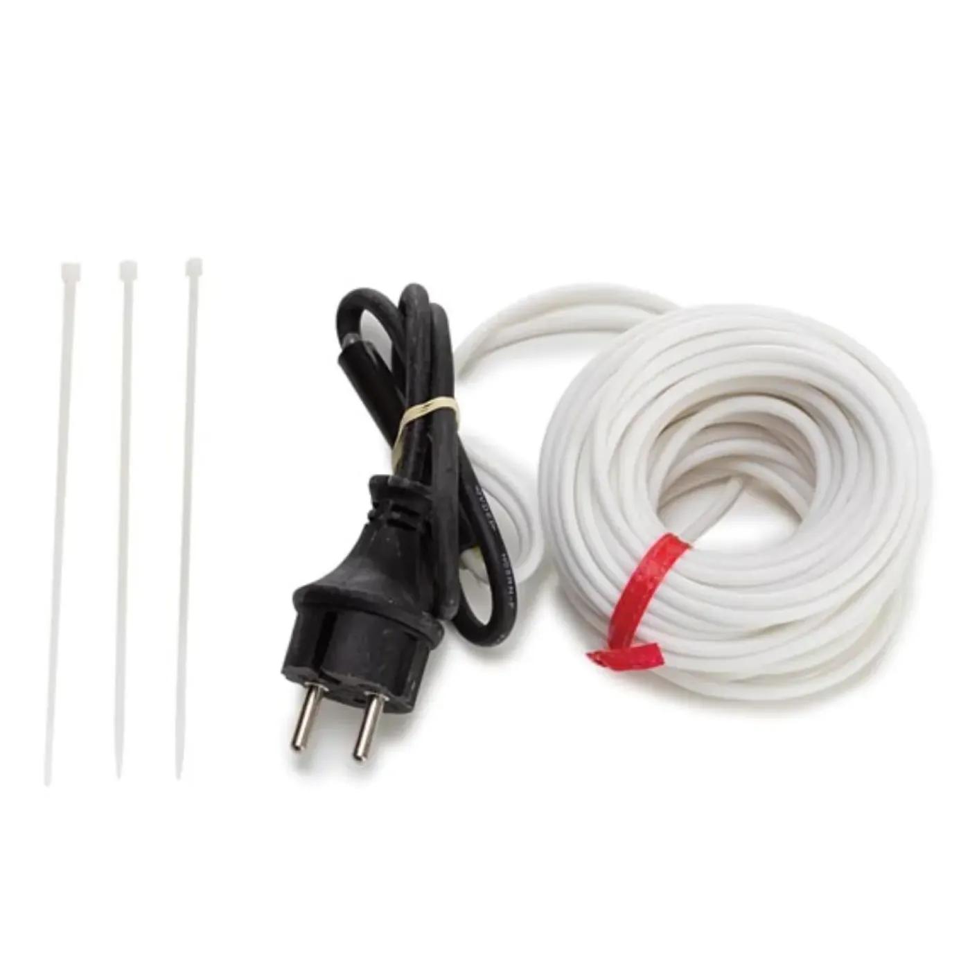 Perel Verwarmingskabel, Voor Binnen En Buiten, 12 M, Wit, Pe (polyethyleen)