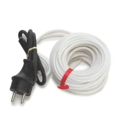 Perel Verwarmingskabel, Voor Binnen En Buiten, 12 M, Wit, Pe (polyethyleen)