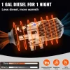 Vevor Dieselkachel (verwarming) 8kw 12v Voor Auto/vrachtwagens/camper Aluminium, Snel Opwarmend