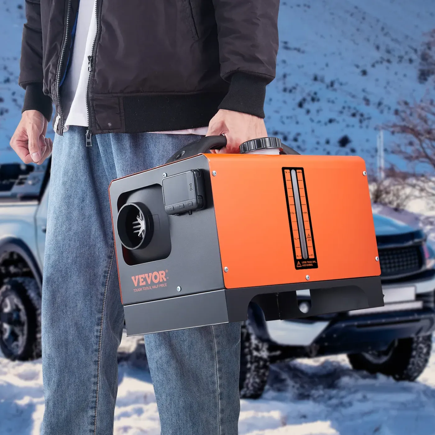 VEVOR Dieselkachel (verwarming) 12v 8kw 0.16-0.62l/u, Auto-dieselverwarming
