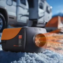 Vevor Parkeerverwarming (dieselkachel) 8kw 12-24v Draagbaar Voor Winter 10l Brandstoftank