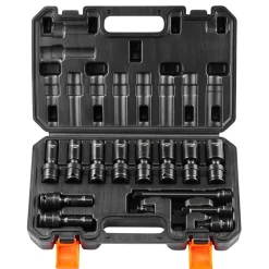 VEVOR -slagmoersleutel-doppenset-3/8-inch-14-stuks-360°-draaibaar