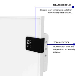 VH Infrarood paneel Superia V3 - Wit - 60 x 120 cm - 720 Watt - Geïntegreerde thermostaat - Wifi
