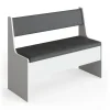 VICCO Eetkamerbank Roman, 41.5x106.6cm, Wit, 34177