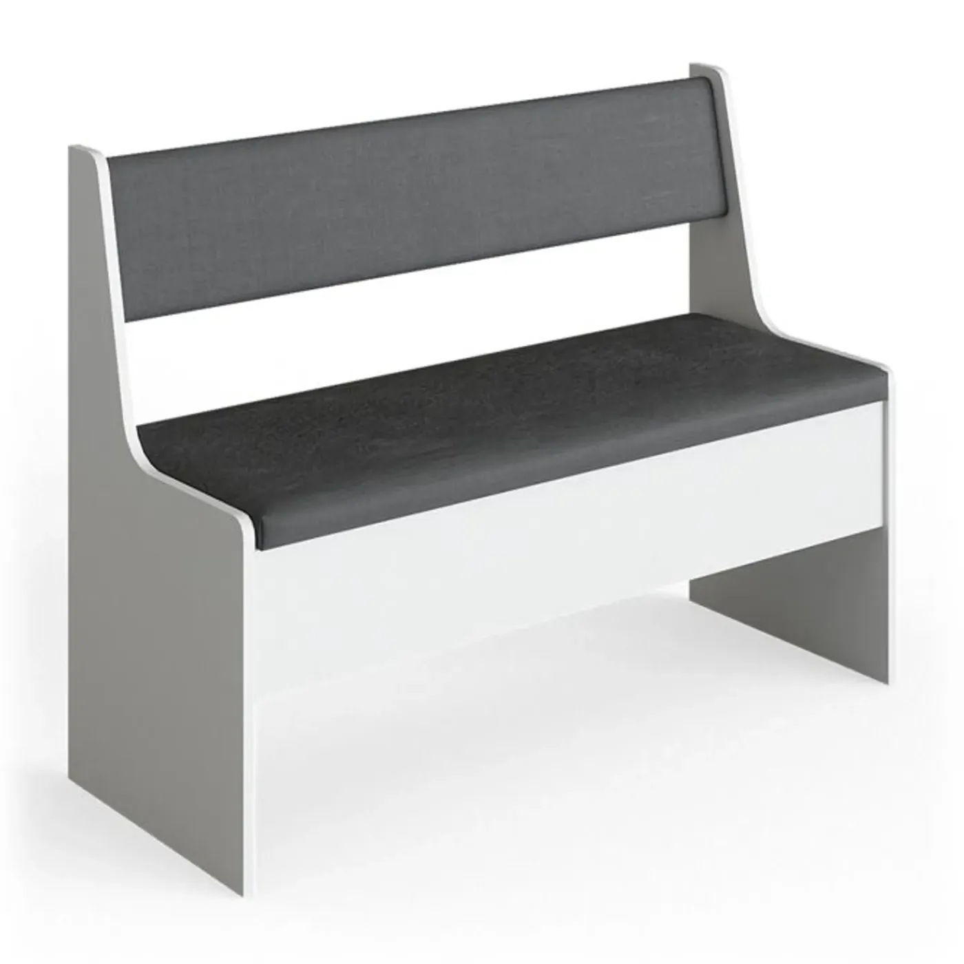 VICCO Eetkamerbank Roman, 41.5x106.6cm, Wit, 34177