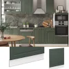 VICCO Façade Fameline, 60cm, Pt Antraciet, Groen Of Campagne/wit, 45617