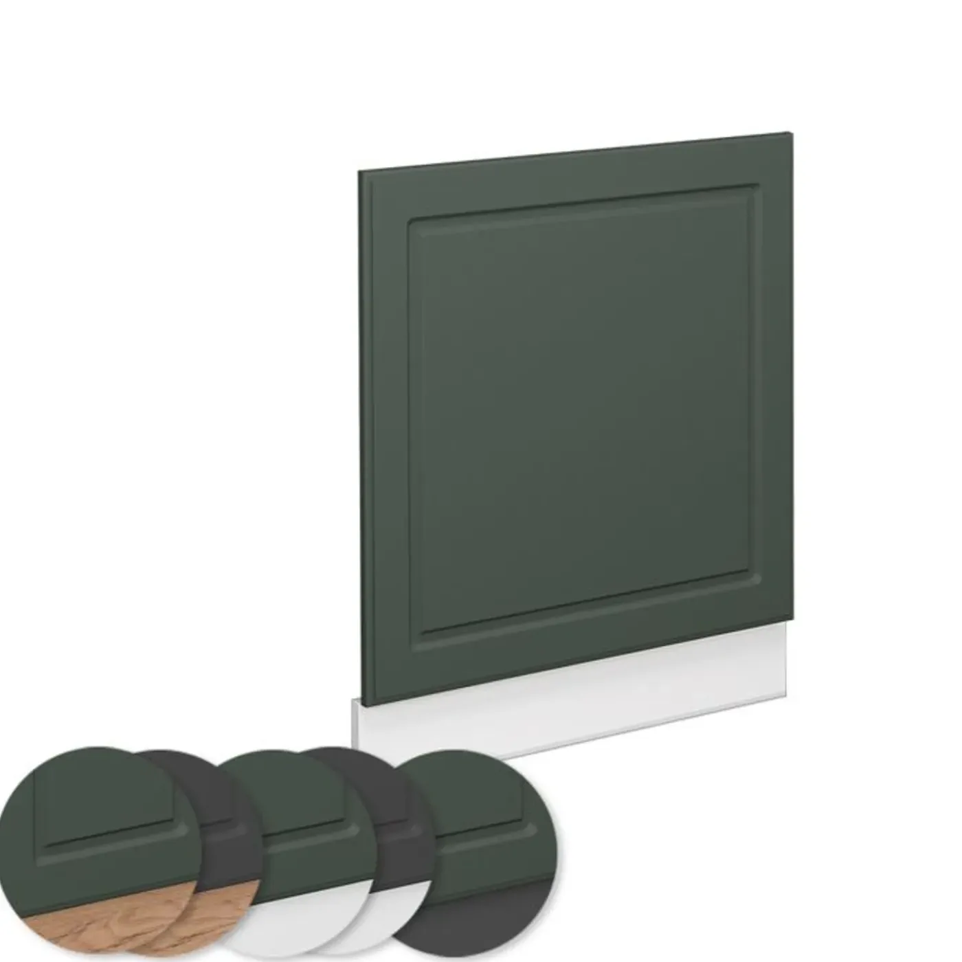 VICCO Façade Fameline, 60cm, Pt Eik, Groen Goud Campagne/wit, 45824