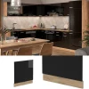 VICCO Façade Rline, 60cm, Pt Eik, Zwart Hoge Glans/eiken Van Goud, 46478