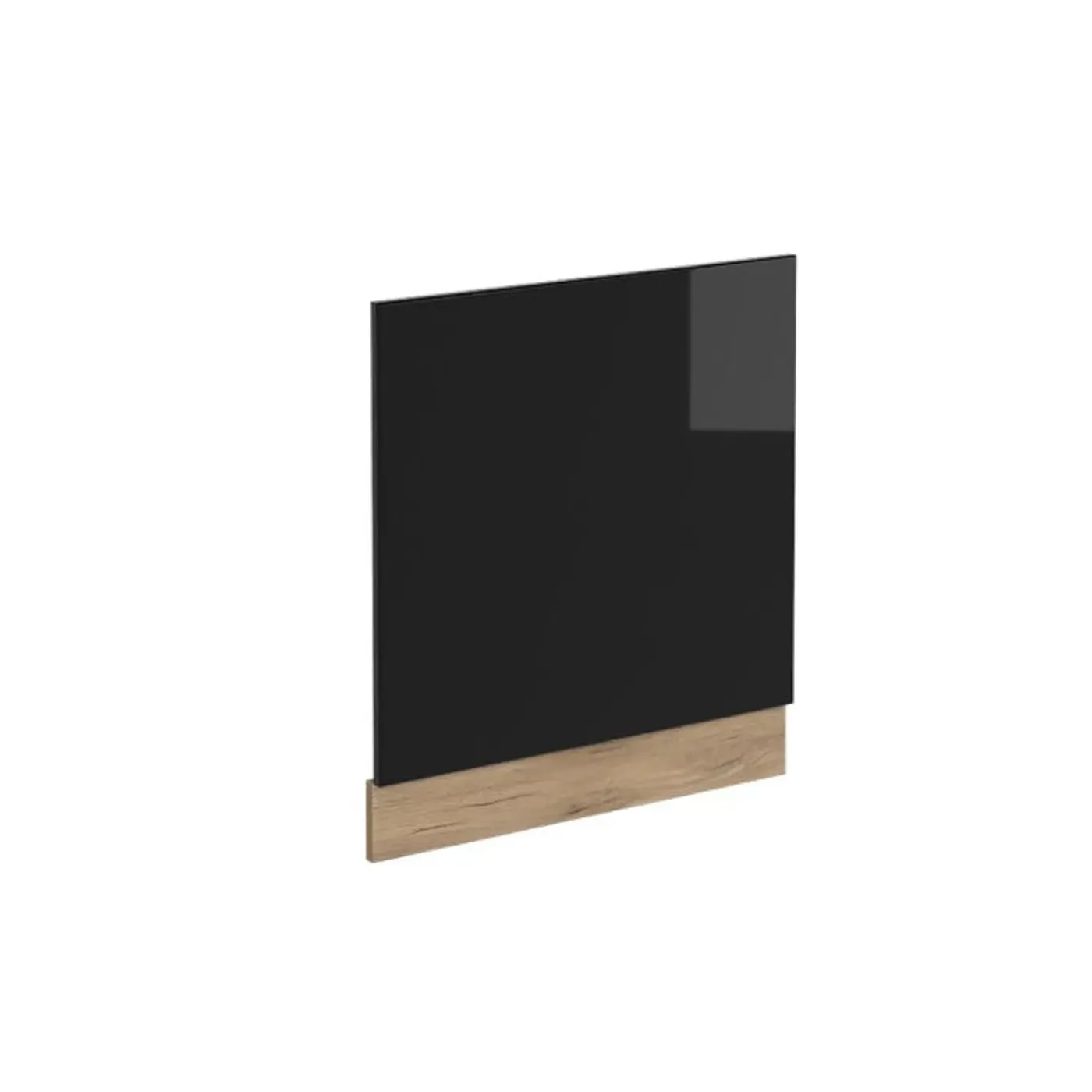 VICCO Façade Rline, 60cm, Pt Eik, Zwart Hoge Glans/eiken Van Goud, 46478