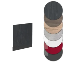 VICCO Façade Rline, 60cm Zonder Pt, Zwart/antraciet, 42831