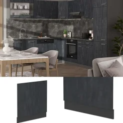 VICCO Façade Rline, 60cm Zonder Pt, Zwart/antraciet, 42831