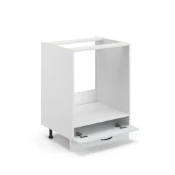 Vicco Fameline Ovenmeubel, 60cm Zonder Pt, Wit Landelijk/wit, 36022