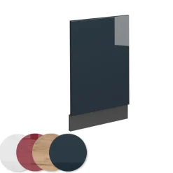 Vicco Gevel Fameline, 45cm, Pt Marbre, Donkerblauw Glanzend/antraciet, 49687