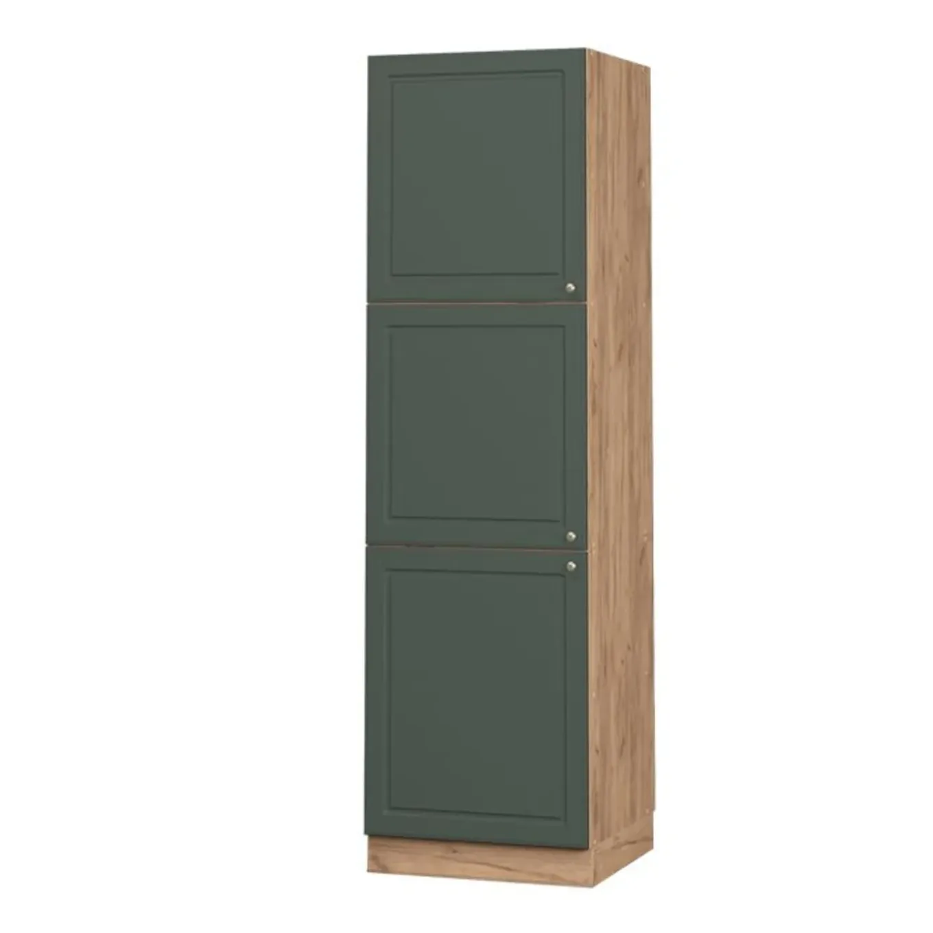 Vicco Hoge Kast Fameline, 60cm, Groen Goud Campagne/eiken Goud, 38609