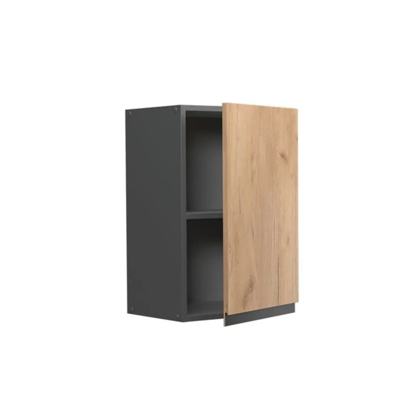 VICCO Keuken Bovenkast Rline, 40cm Jvorm, Gouden Eiken/antraciet, 39734