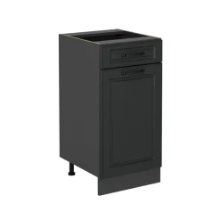 Vicco - Keukenkast Onder - Antraciet, 40 Cm - Zonder Werkblad