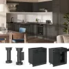 Vicco - Keukenkast Onderkast - Antraciet - 80 Cm
