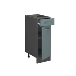 VICCO - Keukenkast Onderkast - R-line Antraciet/blauwgrijs - 30 Cm