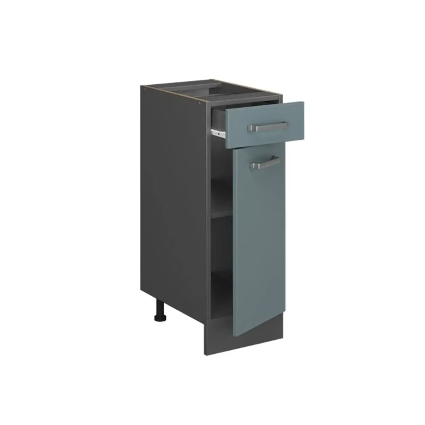 VICCO - Keukenkast Onderkast - R-line Antraciet/blauwgrijs - 30 Cm