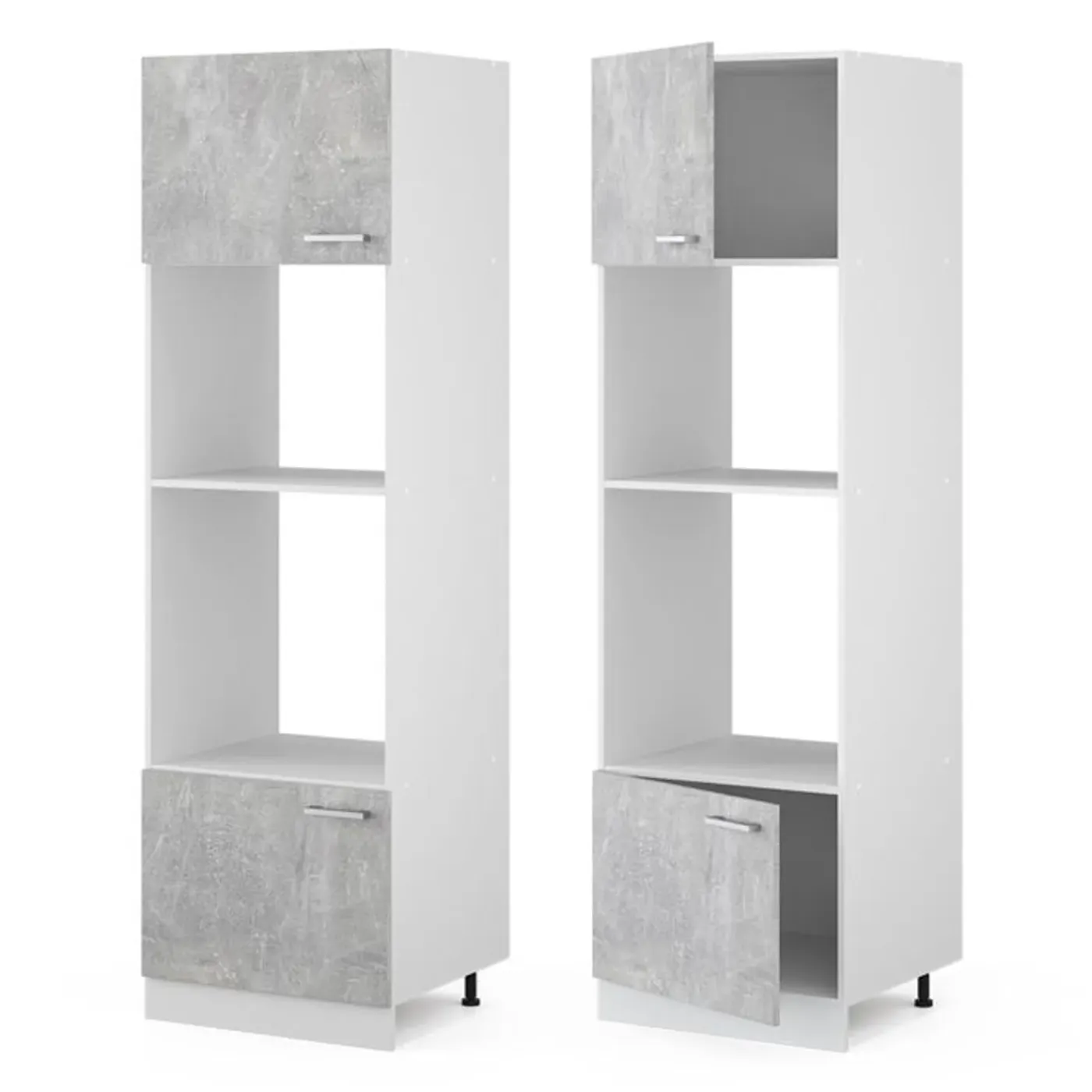 VICCO - Magnetronkast - R-line Met Nis En 2 Deuren - 60 Cm