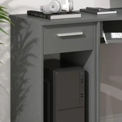 VICCO - Odin Pc-kast - Compact Antraciet Voor Kantoor - 35,1 X 45 Cm