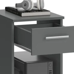 VICCO - Odin Pc-kast - Compact Antraciet Voor Kantoor - 35,1 X 45 Cm