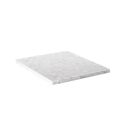 VICCO - Werkblad - Wit Marmereffect, Strakke Stijl - 50 Cm